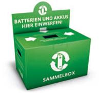 Batterie Sammelbox
